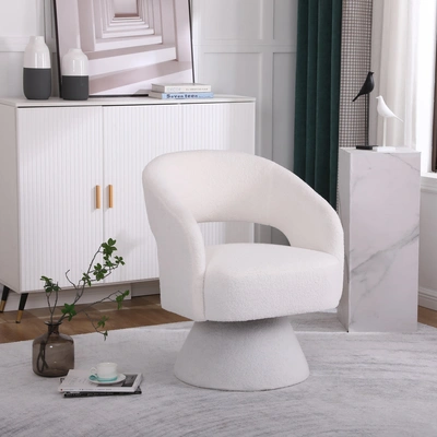 Simplie Fun Swivel Accent Chair Armchair