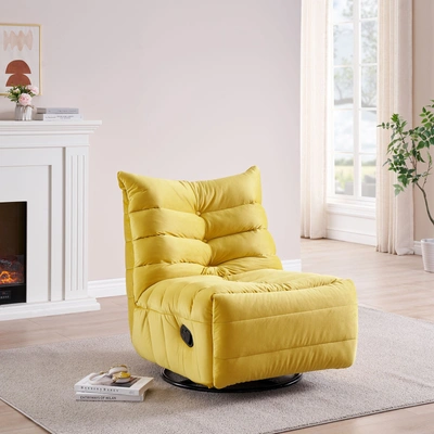 Simplie Fun Lazy Chair In Yellow