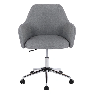 Simplie Fun Home Office Chair In Gray