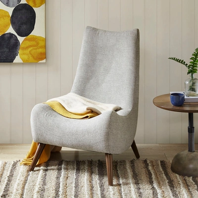 Simplie Fun Noe Accent Chair In Gray