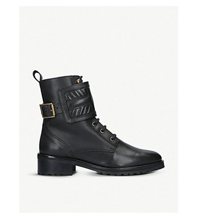 Kurt Geiger London Leather Boots In Black