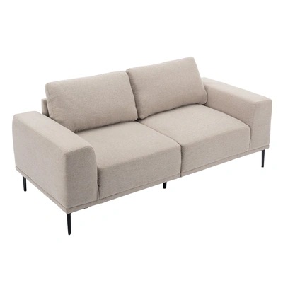 Simplie Fun Large Sofa In Neutral