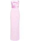 Solace London The Afra Maxi Dress In Pink