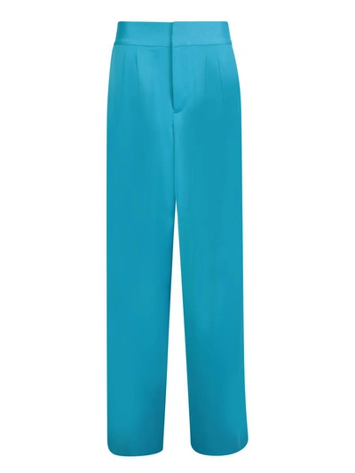 Alice And Olivia Alice + Olivia Trousers In Blue