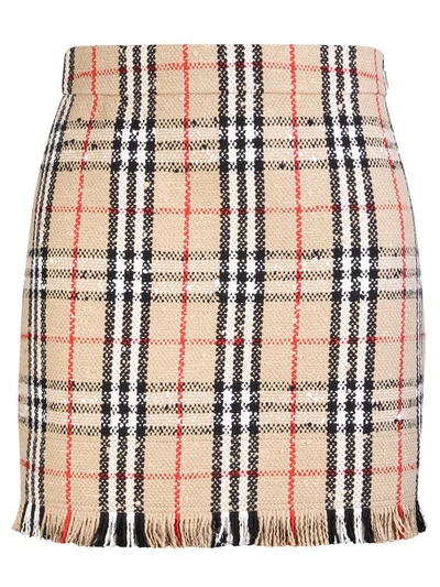 Burberry Skirts In Beige