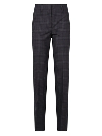 Burberry Trousers In Grey