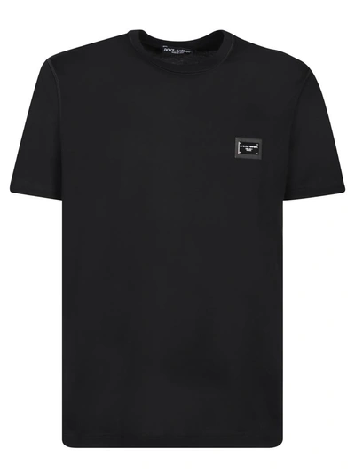 Dolce & Gabbana T-shirt 'dg Essential' In Black