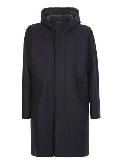 Harris Wharf London Three-quarter Coats In Black