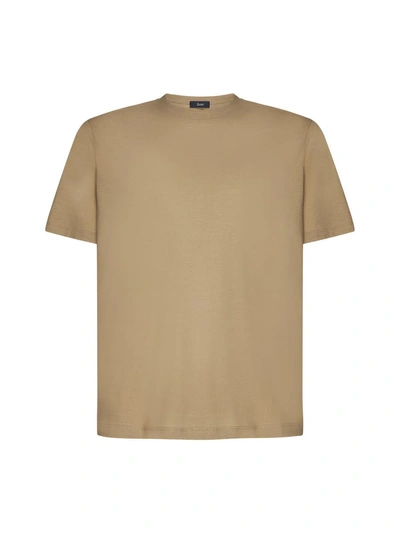 Herno T-shirts And Polos In Sand