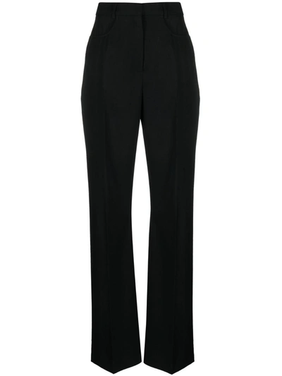 Jacquemus Trousers In Black