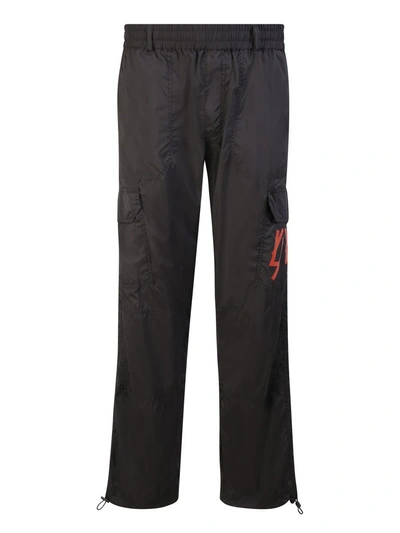 M44 Label Group Trousers In Black