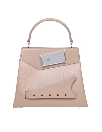 Maison Margiela Leather Bag In Pink