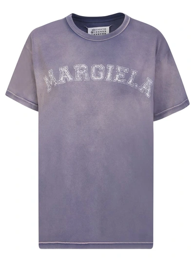 Maison Margiela T-shirts In Purple