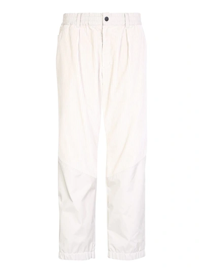 Moncler Grenoble Trousers In White