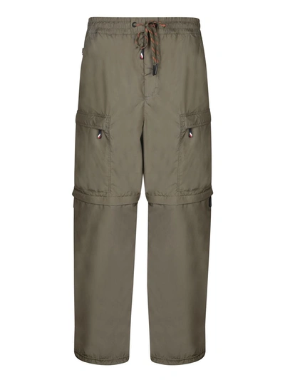 Moncler Grenoble Trousers In Green