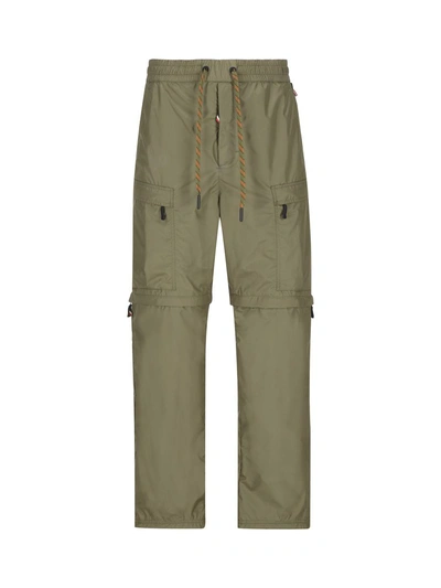 Moncler Grenoble Trousers In Green