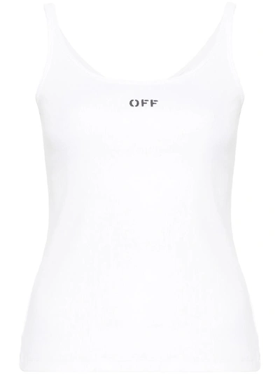 Off-white Off Stamp Stretch Tank Top