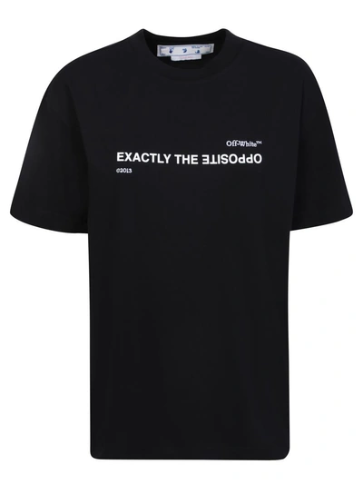 Off-white T-shirts In Black
