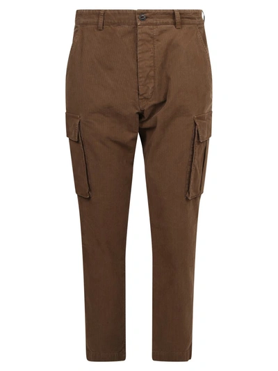 Original Vintage Trousers In Brown
