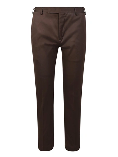 Pt Torino Trousers In Brown
