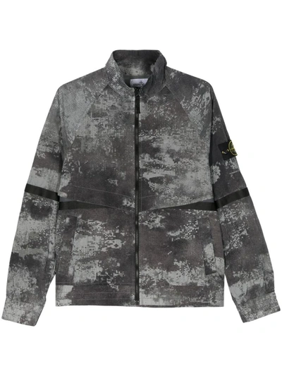 Stone Island Jacket Clothing In Grey