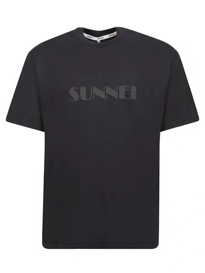 Sunnei T-shirts In Black