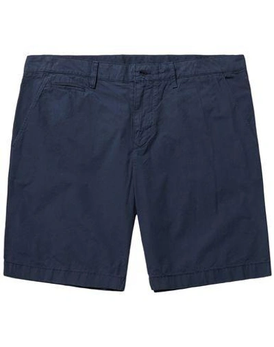 Burberry Shorts & Bermuda In Dark Blue