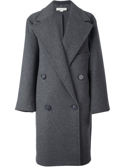 Stella Mccartney Oversized Melton Coat | ModeSens