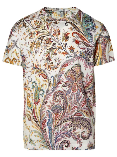 Etro Multicolor Cotton T-shirt