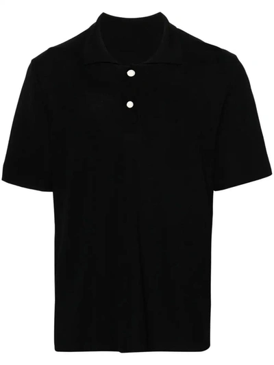 Jacquemus Polo T-shirt Clothing In Black