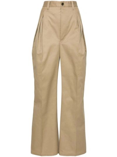 Maison Margiela Pants Clothing In Brown