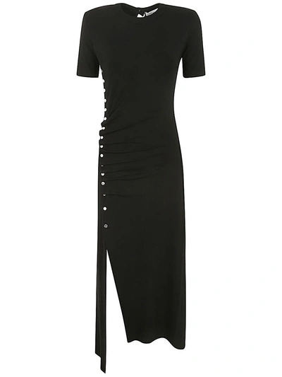 Paco Rabanne Light Jersey Dress Clothing In Black