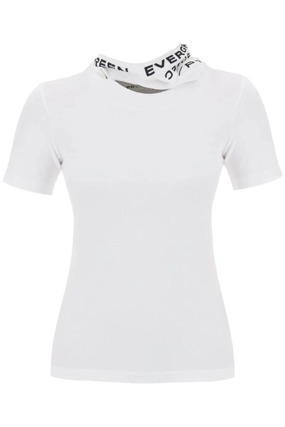 Y/project Y Project "triple Collar T-shirt With Women In White