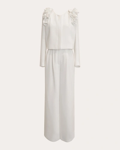 Rayane Bacha Women's Emilia Suit Set Top In White