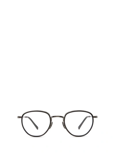 Mr. Leight Eyeglasses In Black-pewter