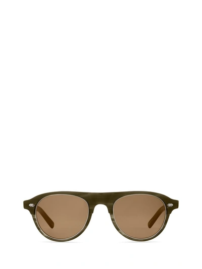 Mr. Leight Sunglasses In Kelp-pewter/molasses