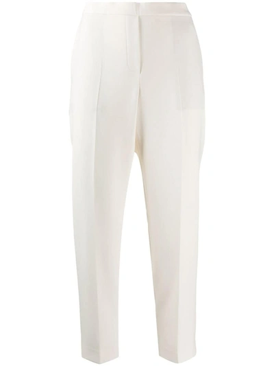 Theory Treeca Pull-on Pants In Ivory
