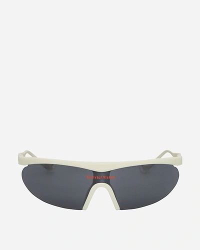 District Vision Koharu Eclipse Sunglasses Limestone In Black