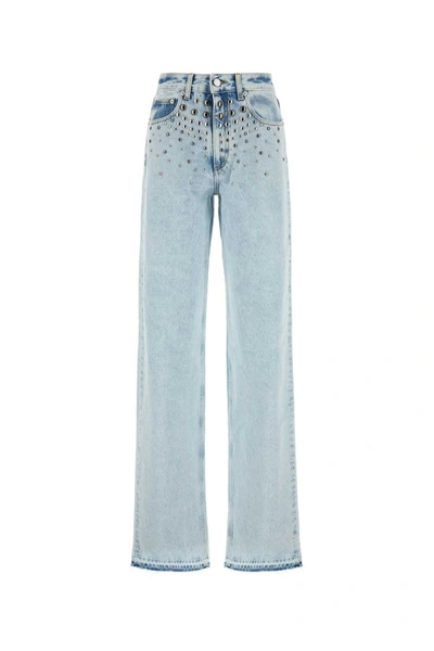 Alessandra Rich Jeans In Blue