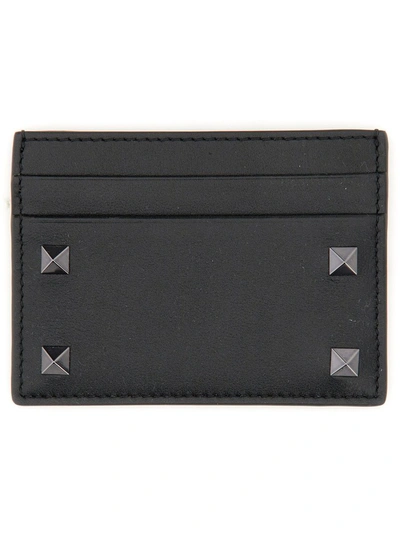 Valentino Garavani Card Holder In Black