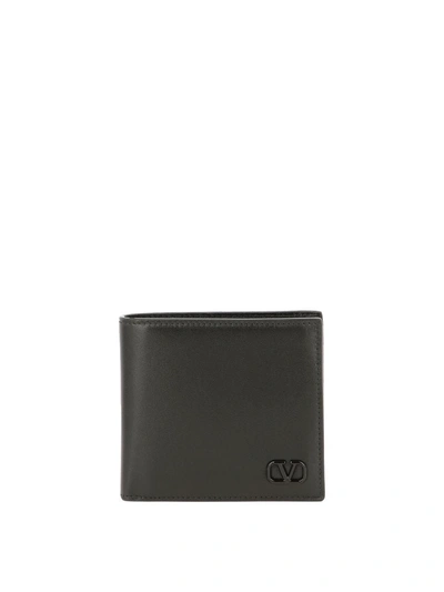 Valentino Garavani Wallets & Card Holders In Black