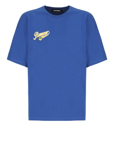 Barrow T-shirt With Logo In Blue