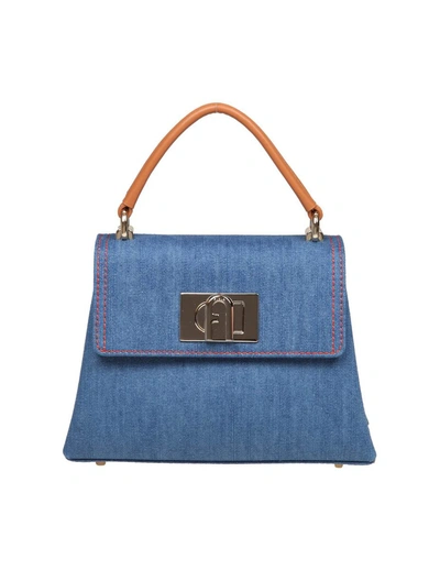 Furla 1927 Mini Bag In Blue