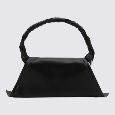 Y/project Black Leather Shoulder Bag