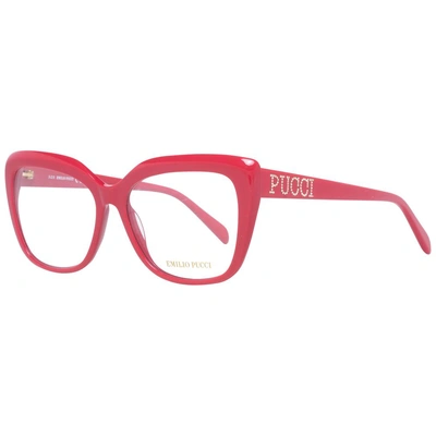 Emilio Pucci Women Optical Women's Frames In Red