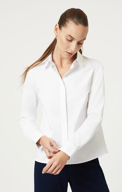 Mavi Button-down Long Sleeve Shirt In White