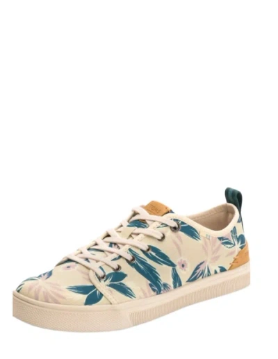 Toms Women's Travel Lite Low Sneaker In Lilac Floral Print In Multi