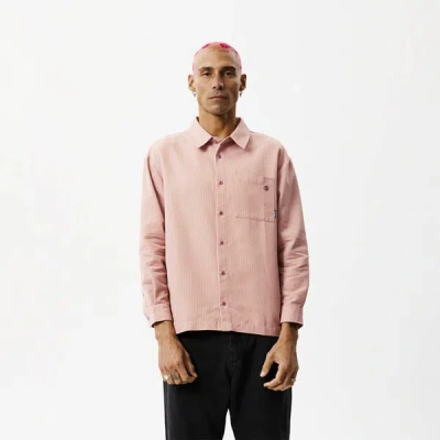 Afends Long Sleeve Shirt In Pink