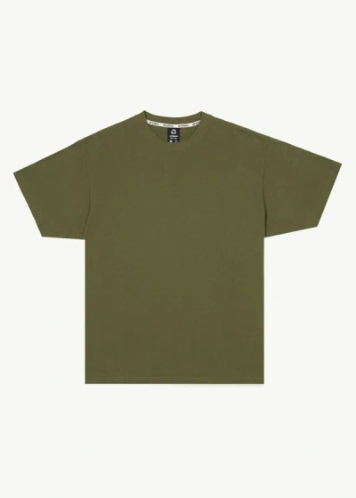 Afends Recycled Boxy Fit Tee In Green