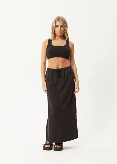 Afends Maxi Skirt In Black